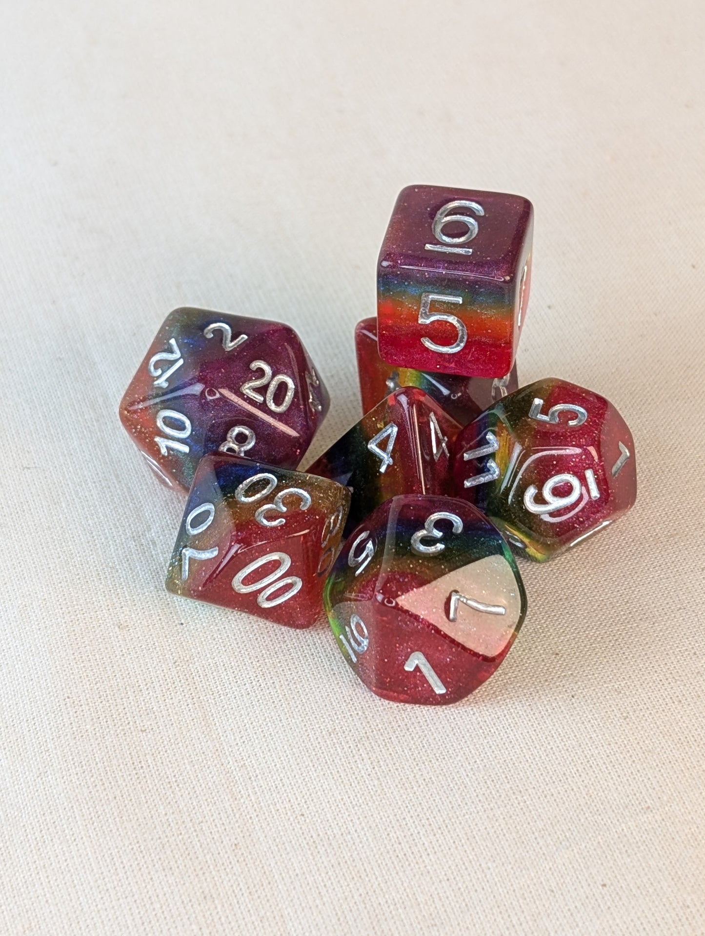 Pride | Polyhedral Dice Set