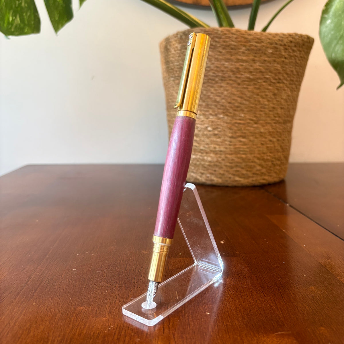 24k Gold Cap Fountain Pen