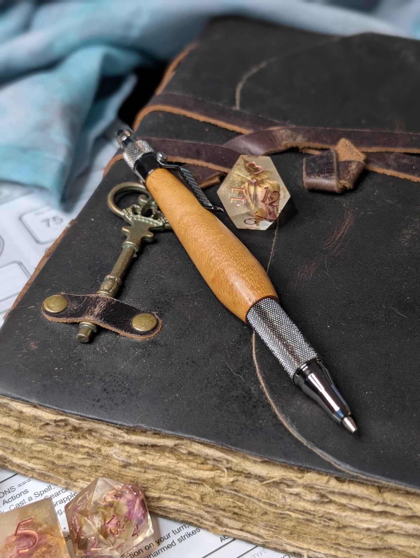 Apprentice Quill | Yellow Mora | Mechanical Pencil (.7mm) | Gunmetal Finish image 2