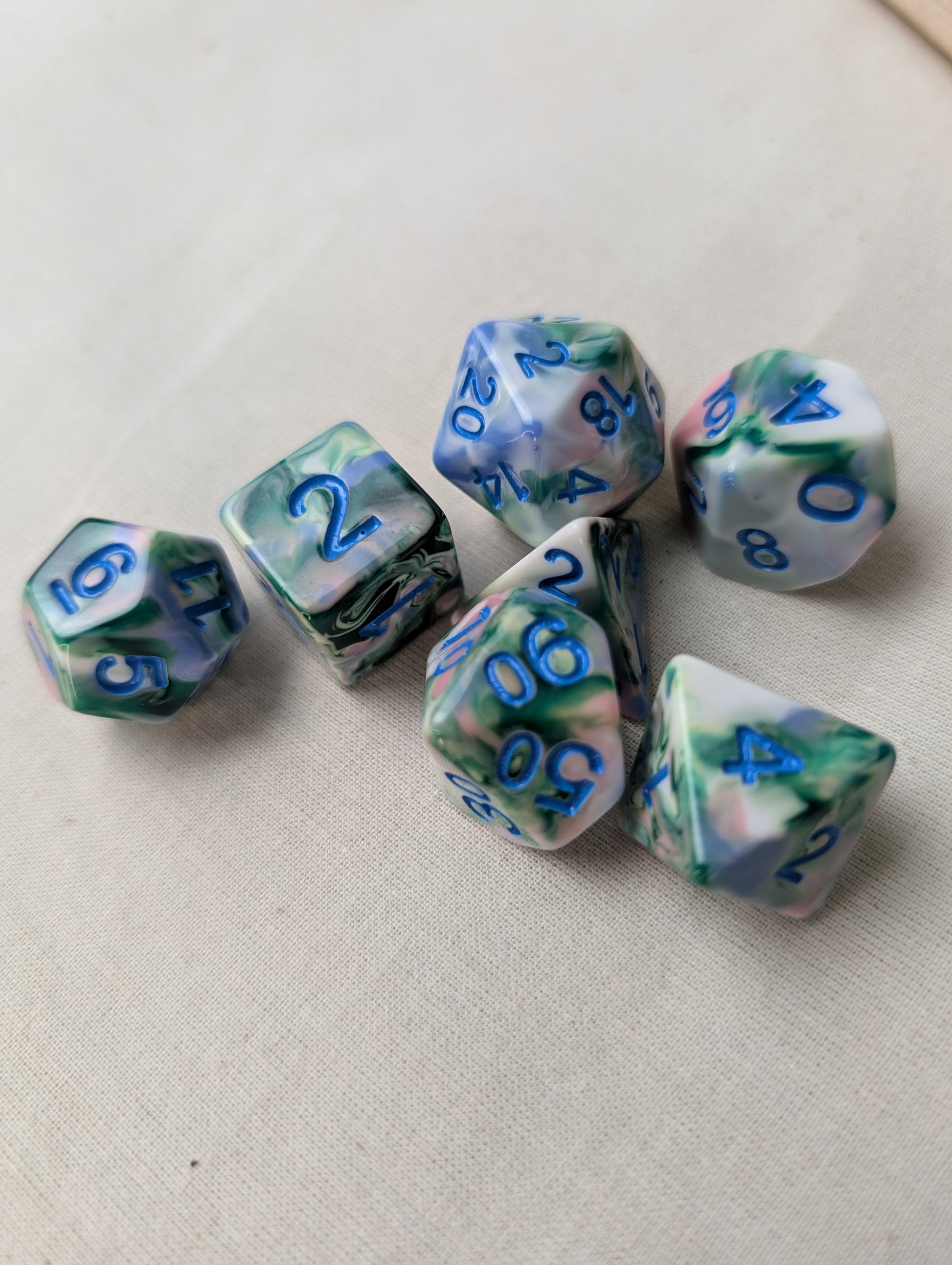Wild Magic Wish | Polyhedral Dice image 1