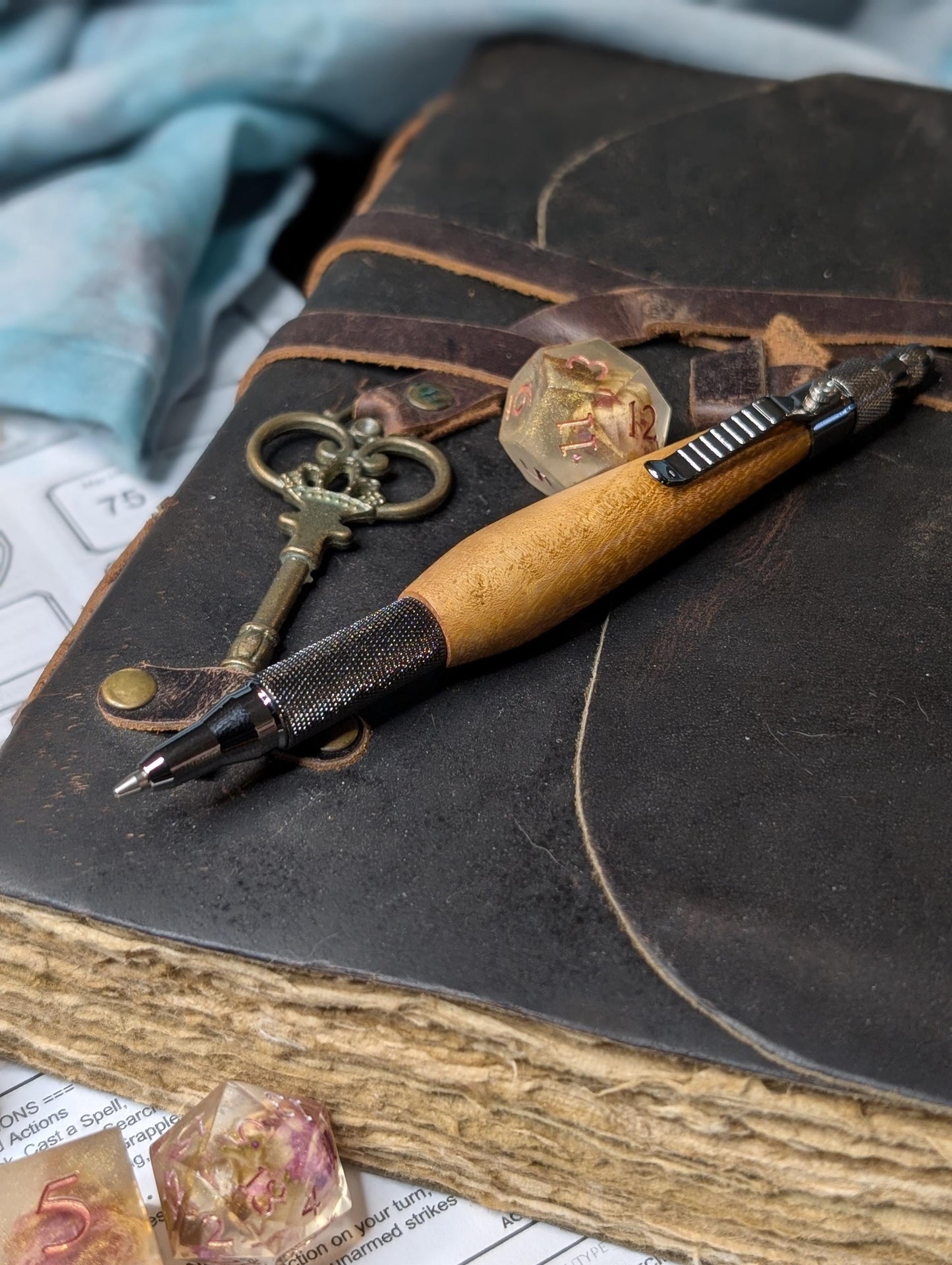 Apprentice Quill | Yellow Mora | Mechanical Pencil (.7mm) | Gunmetal Finish image 1
