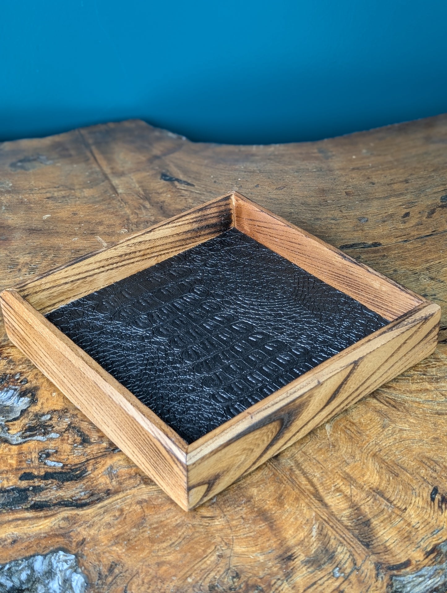 Dice Tray | Dragon Scorched Elm | Large image 0