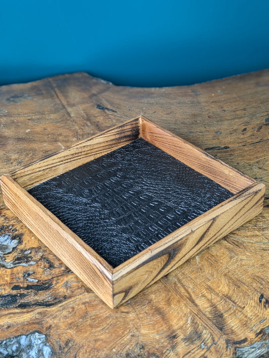 Dice Tray | Dragon Scorched Elm | Large image 0