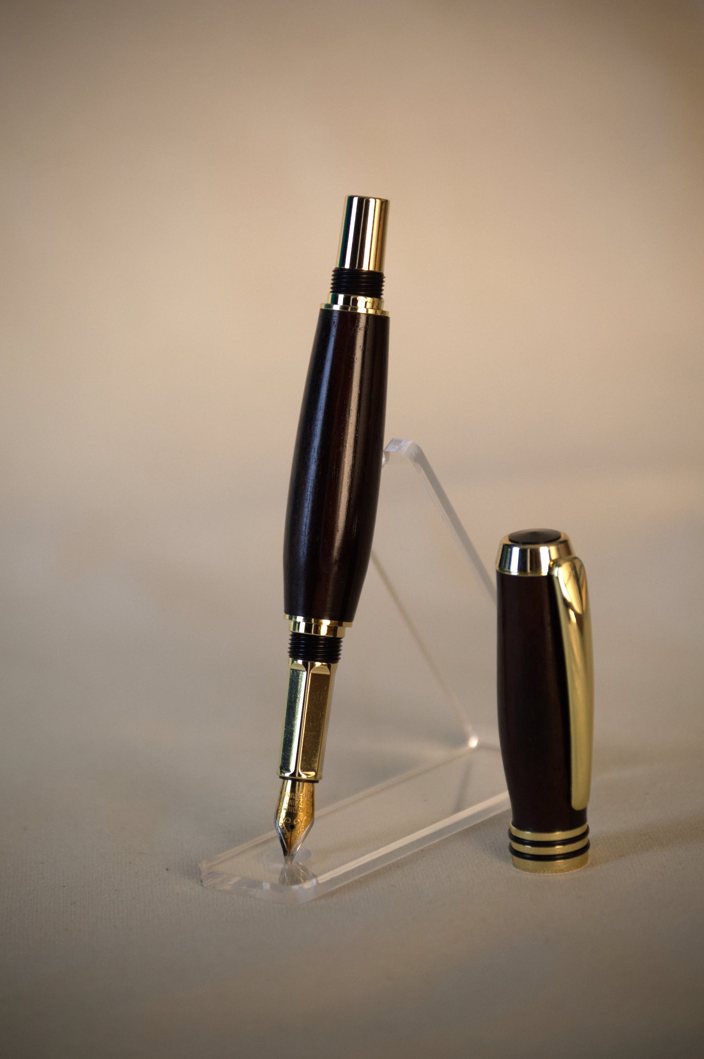 Sage Quill | Ziricote | 24k Gold & Wood Pen