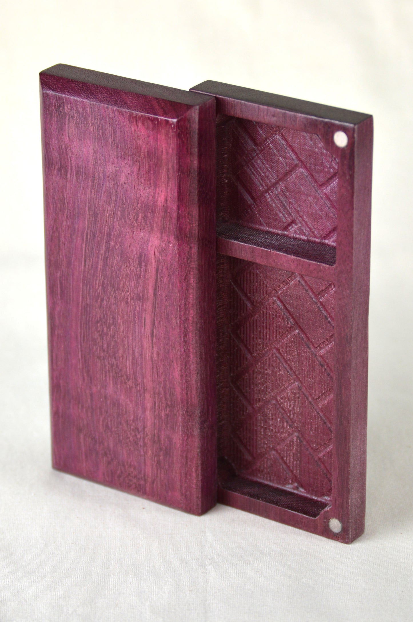 Purpleheart | Dice and Miniature Box