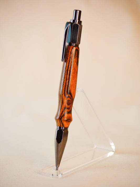 Tactician Quill | Bocote | Hardwood Pencil (2mm lead)