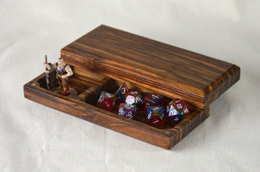 Carribean Rosewood | Dice and Miniature Box