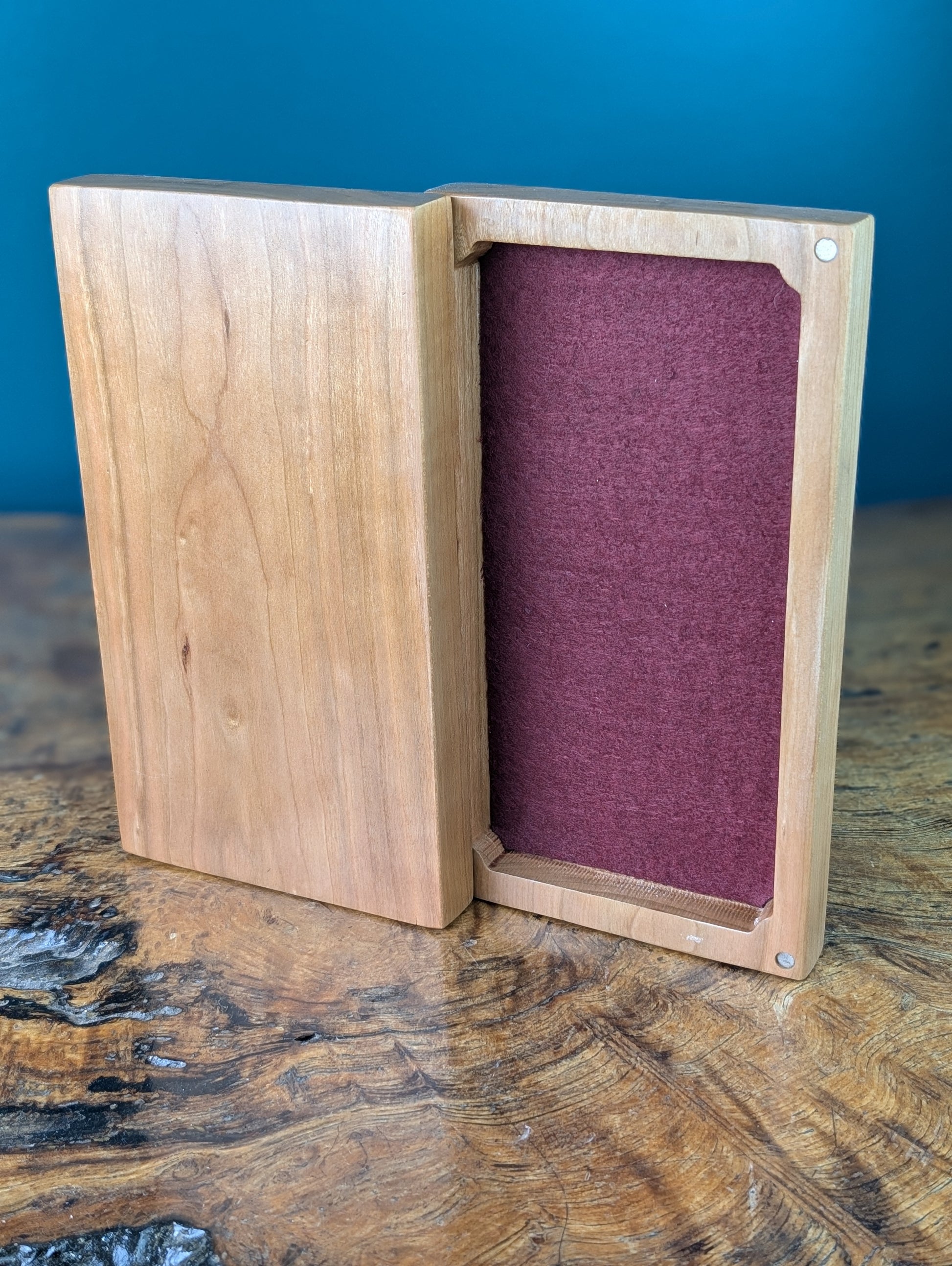 Player Book | Dragon Lurks Mosaic | Cherry | Dice Box and Rolling Dice Tray image 3